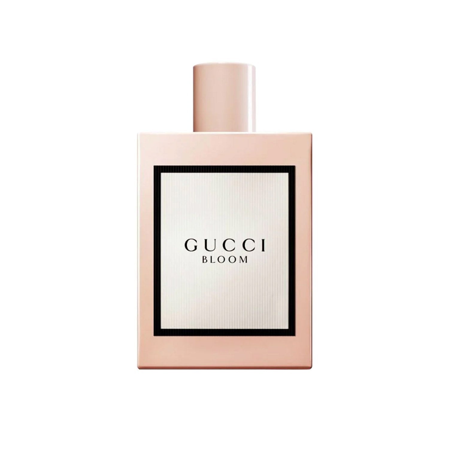 Gucci Bloom perfume bottle on a white background The Style Hub