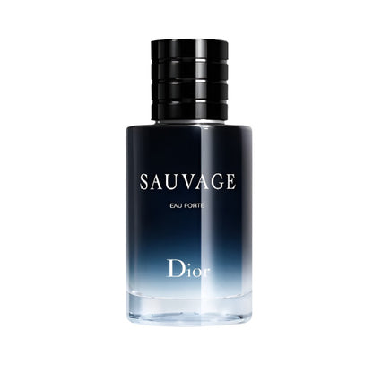 Dior Sauvage Eau Forte perfume bottle on a white background
The Style Hub