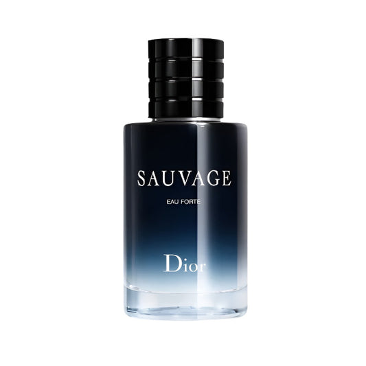 Dior Sauvage Eau Forte perfume bottle on a white background
The Style Hub